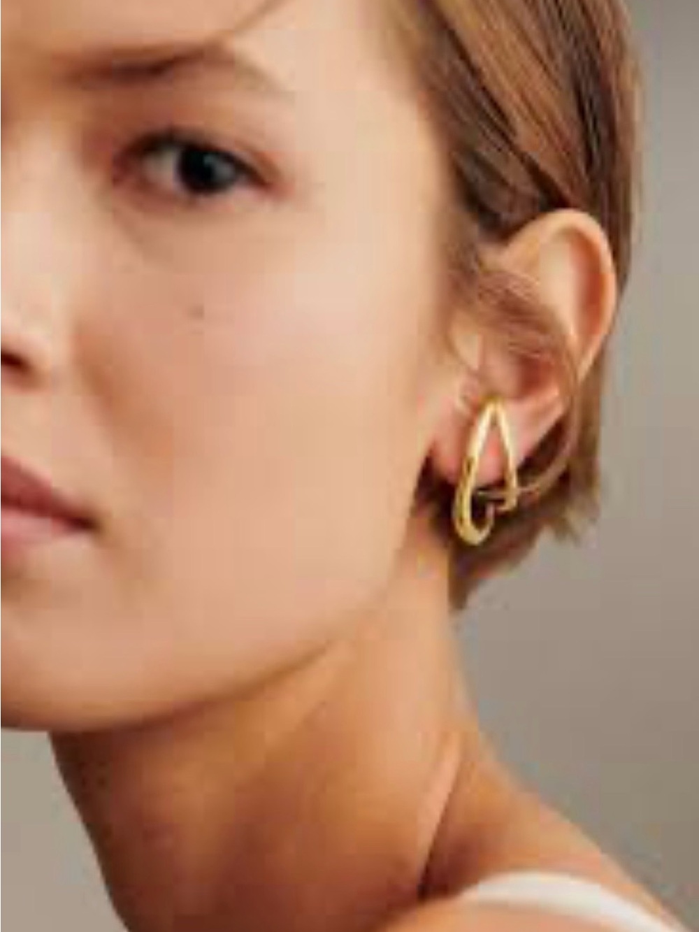 Sezane Julie Sculptural Drop Earrings - Women Jewelry